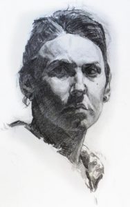 Charcoal portrait